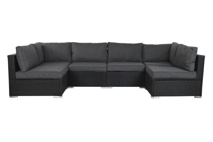 Prémium 7 részes polyrattan kerti bútor szett