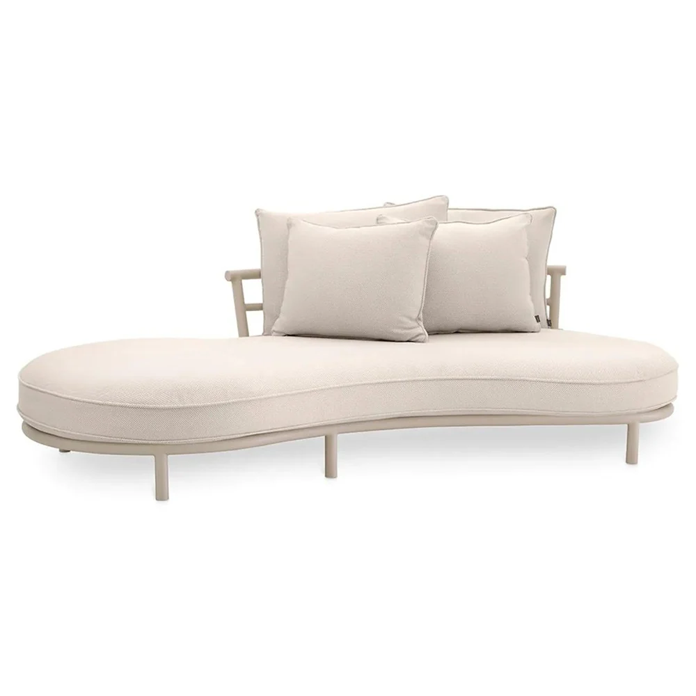LAGUNO kültéri design kanapé 220 cm jobb