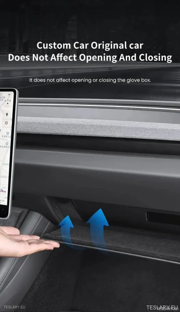 Tesla 3 Highland Central Central Clovebox tárolószervező (csak bal oldali meghajtó)