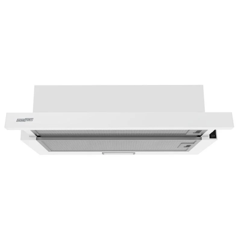 HOMEFORT HPK611W Beépíthető Kihúzható páraelszívó LED világítás 1 motor, 408 m3/h, 54-66 dB zajszint, 60 cm széles, B Ener...