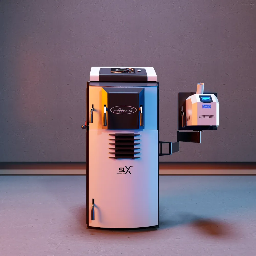 Attack SLX kombinált kazán 20 kW – fa és pellet – hatékony & sokoldalú