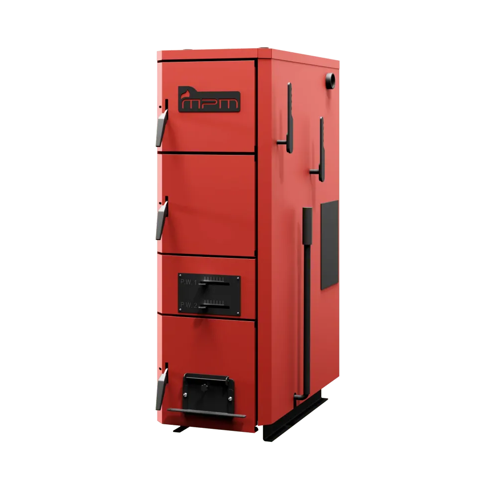 MPM DS Duo 24 kW fa-szén kombinált kazán - rönk & kőszén