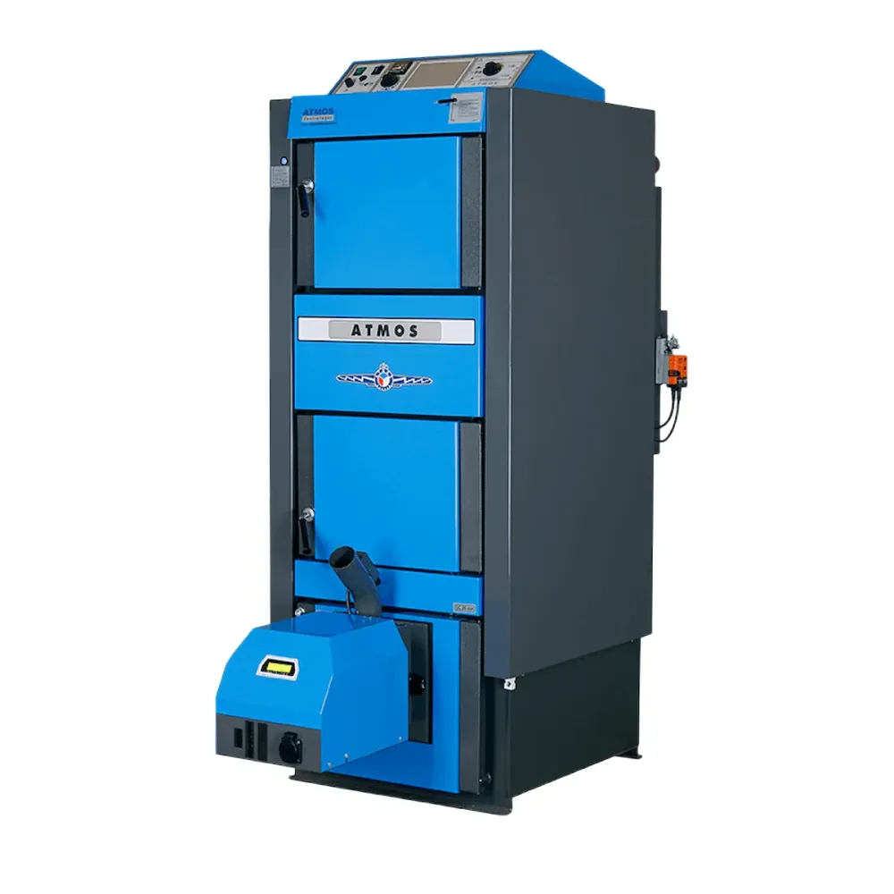 Fa és pellet kazán ATMOS DC18GSP 19 kW kombinált kazán