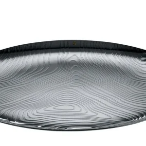ALESSI Veneer Felszolgáló tálca rozsdamentes acélból