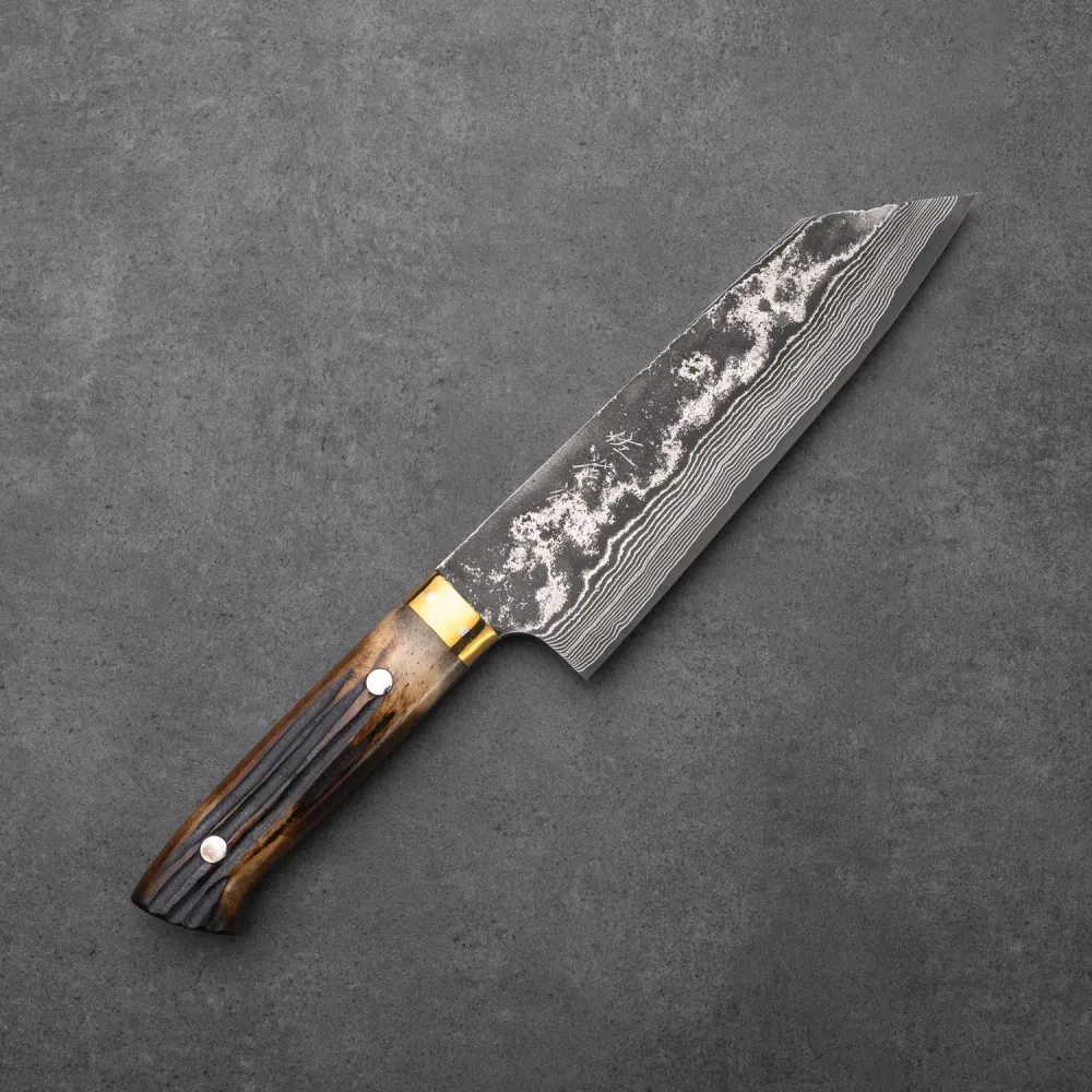 BUNKA - Nikkel Damaszt - Agancs - VG10 - 180mm