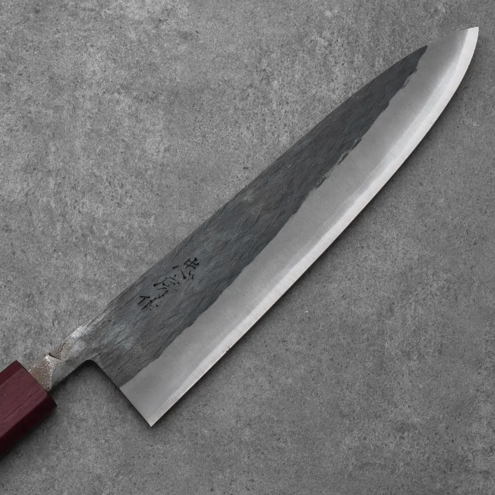 GYUTO - Fekete Kurouchi - Cseresznyefa - Blue 2 - 210mm