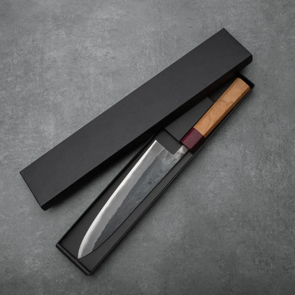 GYUTO - Fekete Kurouchi - Cseresznyefa - Blue 2 - 210mm