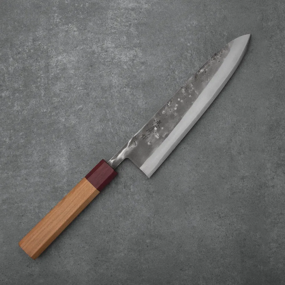 GYUTO - Nashiji sorozat - Cseresznyefa - Blue 2 - 210mm