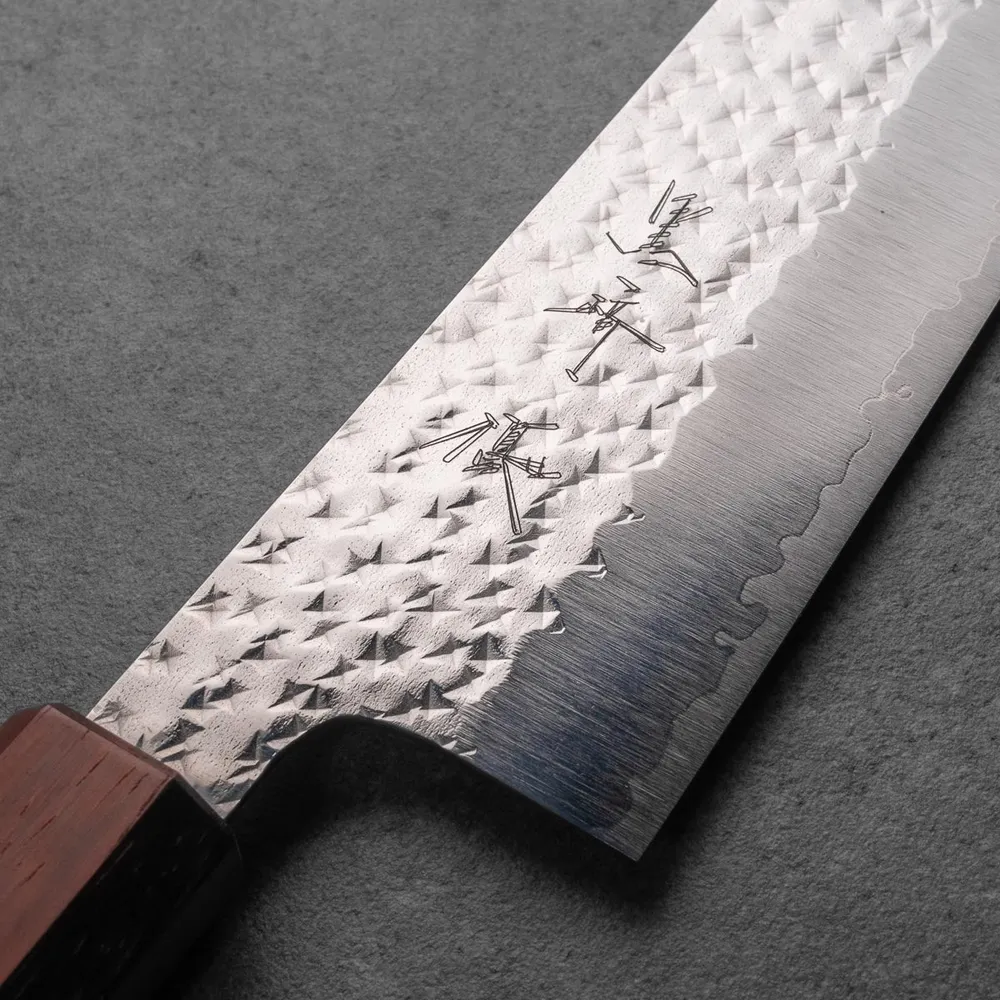 GYUTO - Senko Sorozat - Padukfa Türkiz Betéttel - R2/SG2 - 210mm
