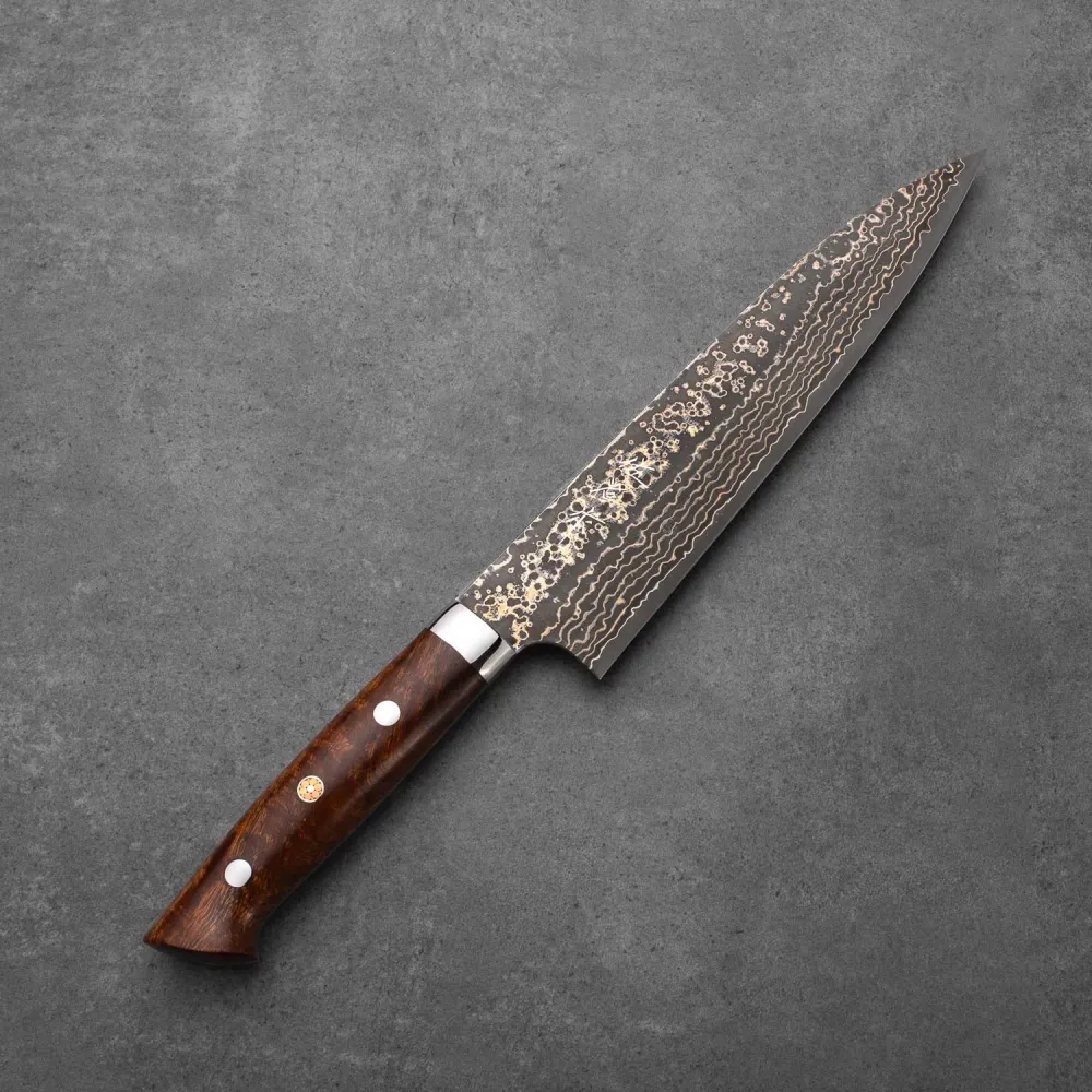 GYUTO - Szivárvány Damaszt - Vasfa - VG10 - 210mm