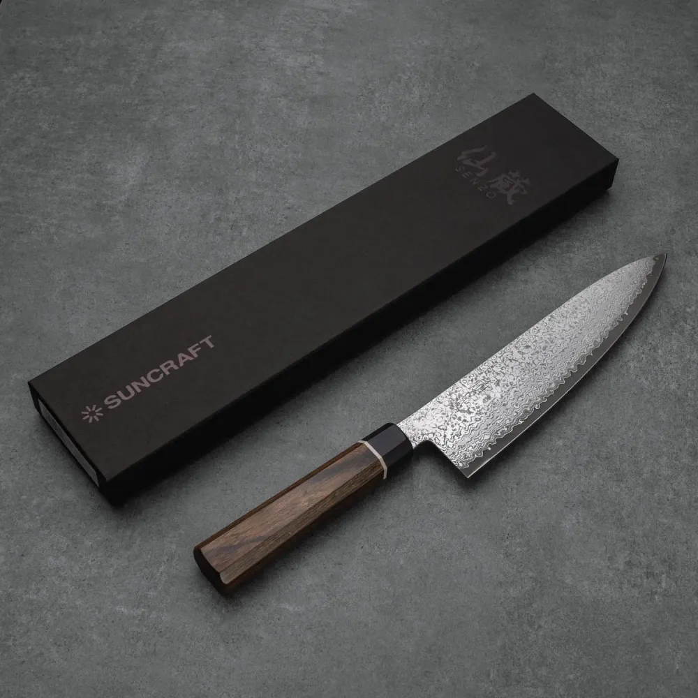 GYUTO - VG-10 - Nikkel Damaszt - 200 mm