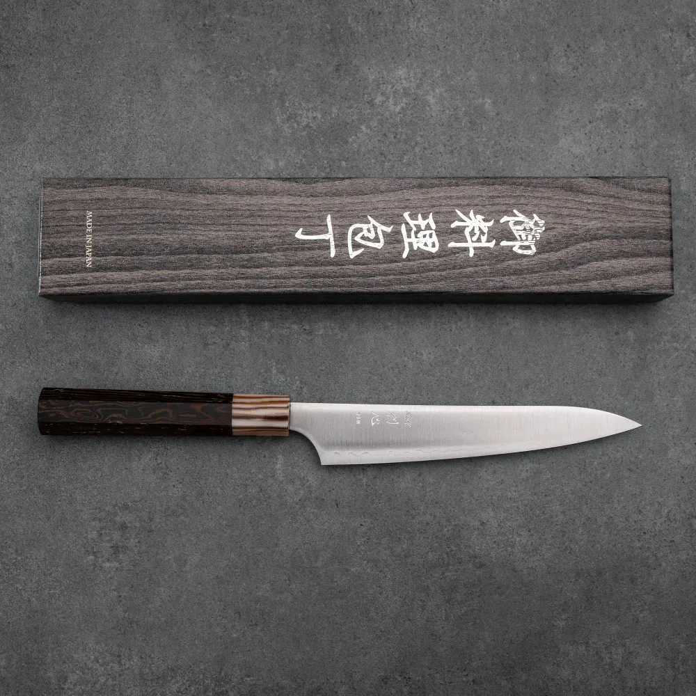 Hatsukokoro PETTY - Aogami Super - Migaki sorozat - Wenge - 150mm