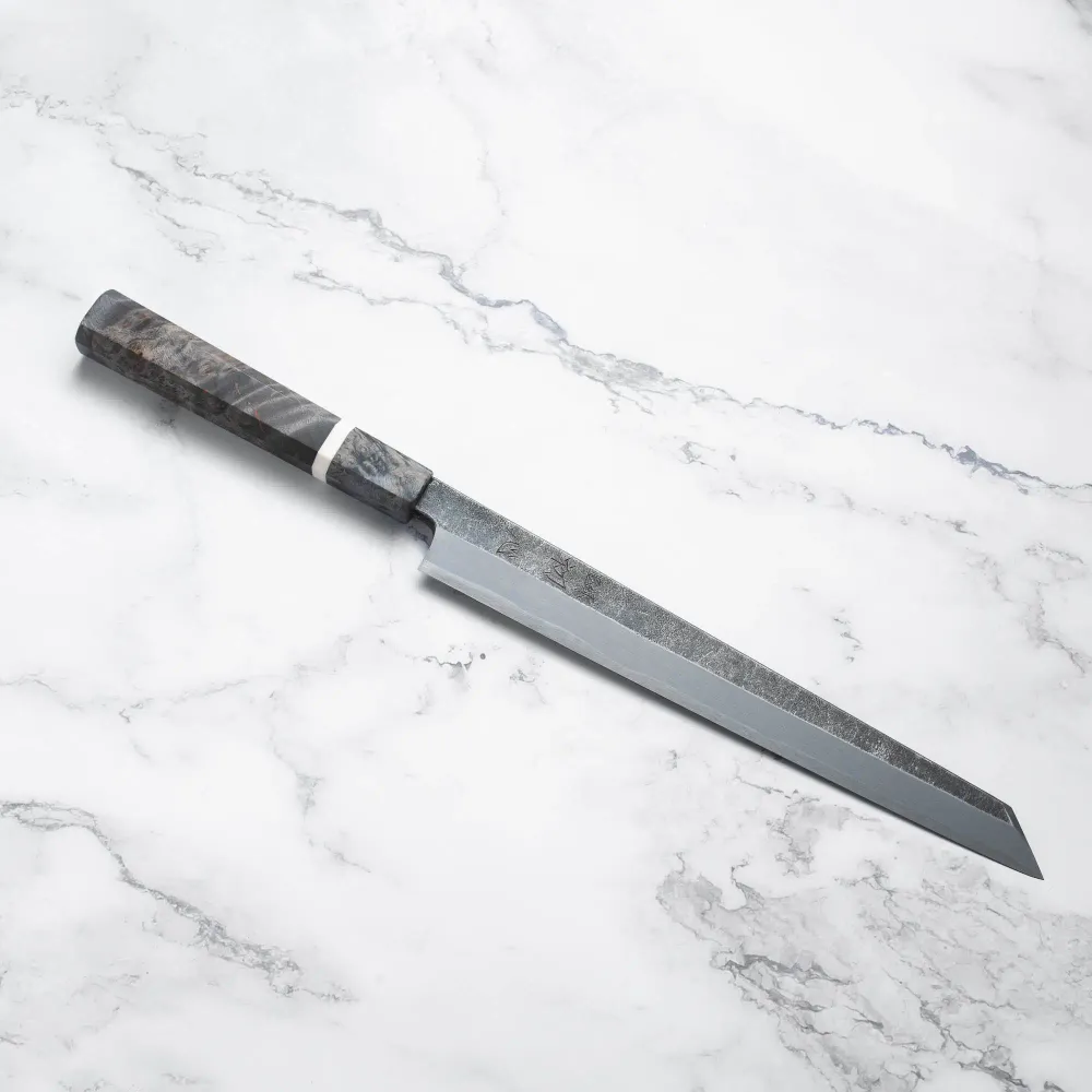 HATSUKOKORO - Shirasagi Kurouchi - Blue #2 - KIRITSUKE YANAGIBA - 270mm