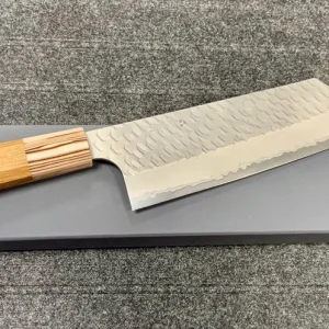 KIRITSUKE NAKIRI - Kurouchi Tsuchime - 180mm
