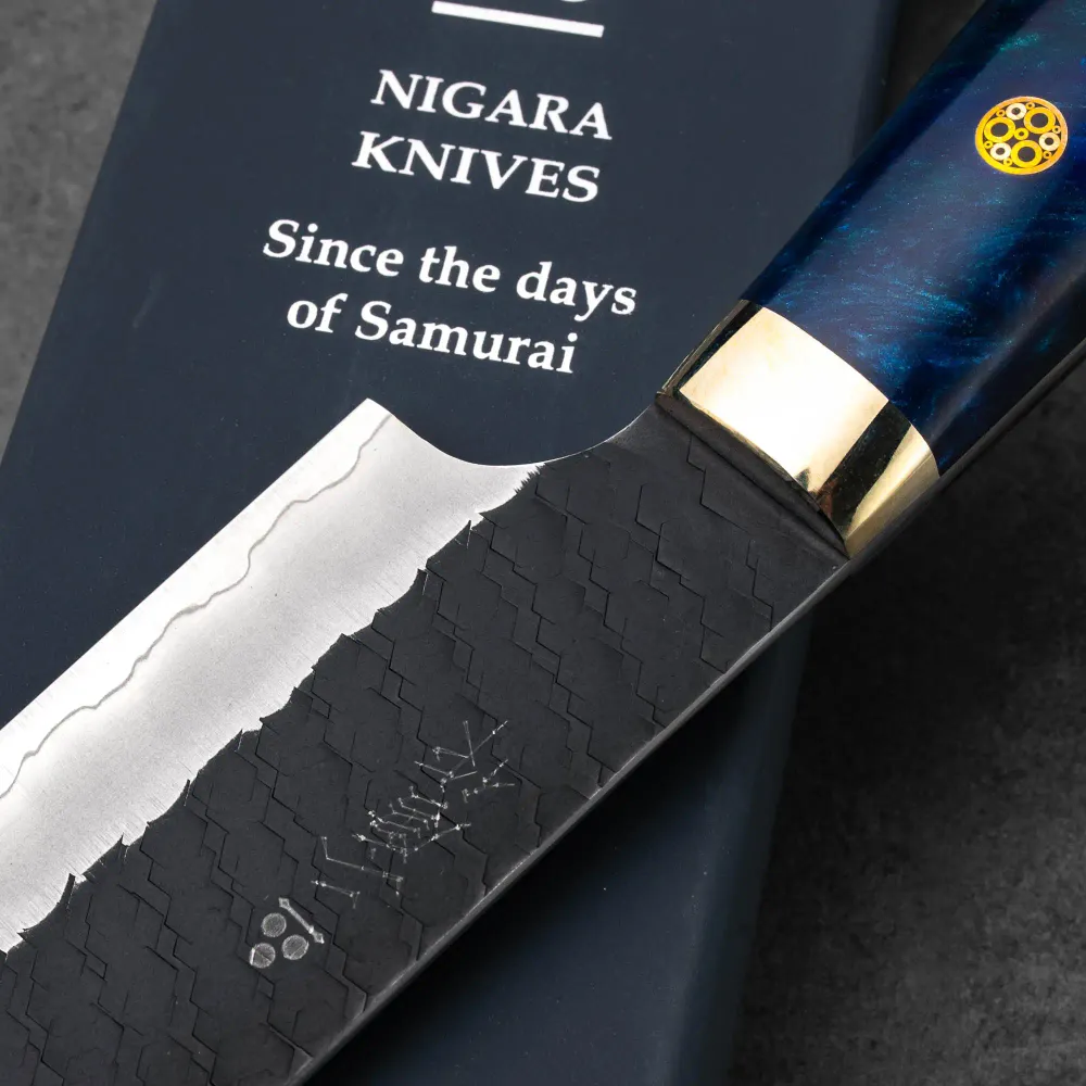 KIRITSUKE SUJIHIKI - R2/SG2 - Tsuchime Kurouchi - Polírozott Akril - 255 mm