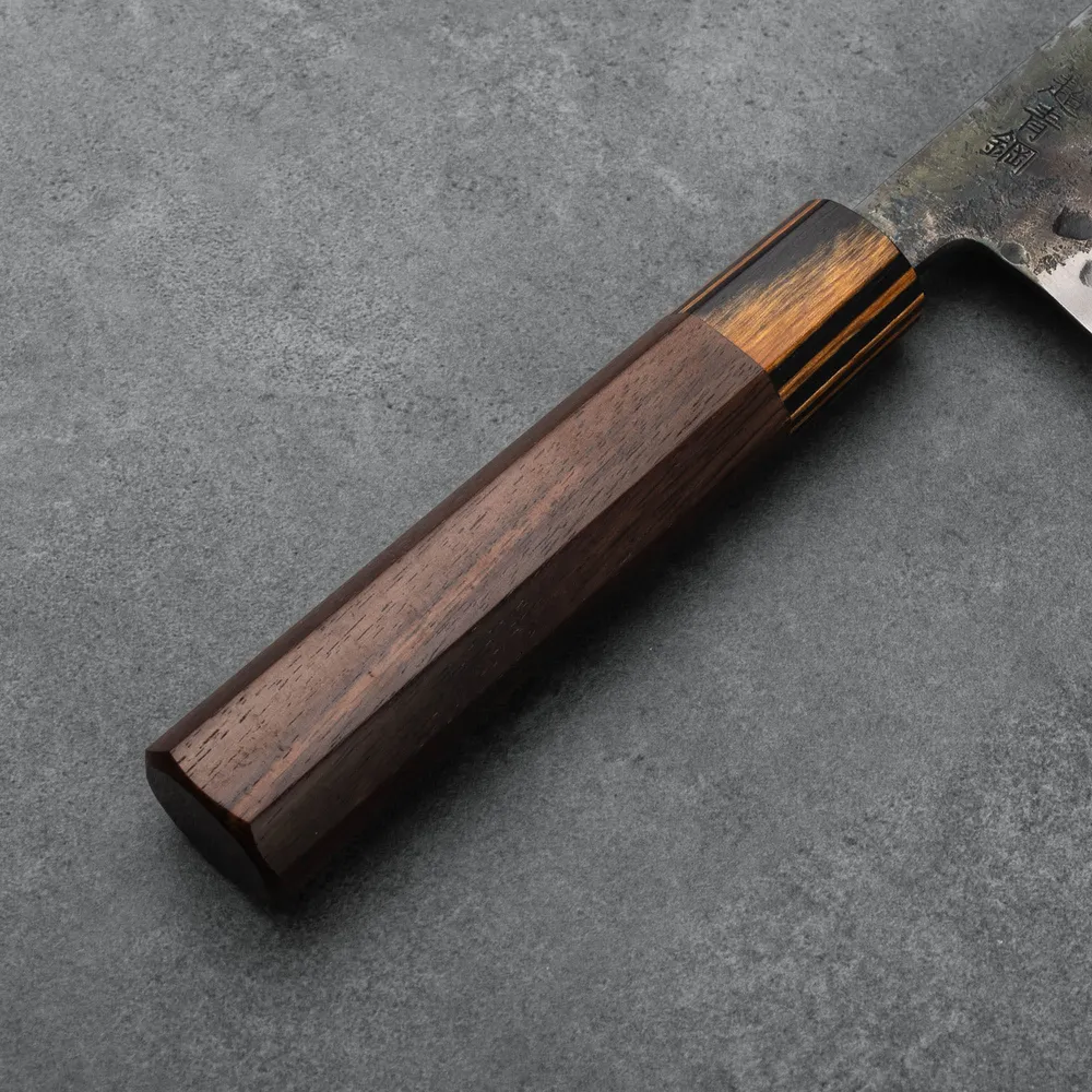 NAKIRI - Aogami Super - Kalapált - Dió - 165 mm