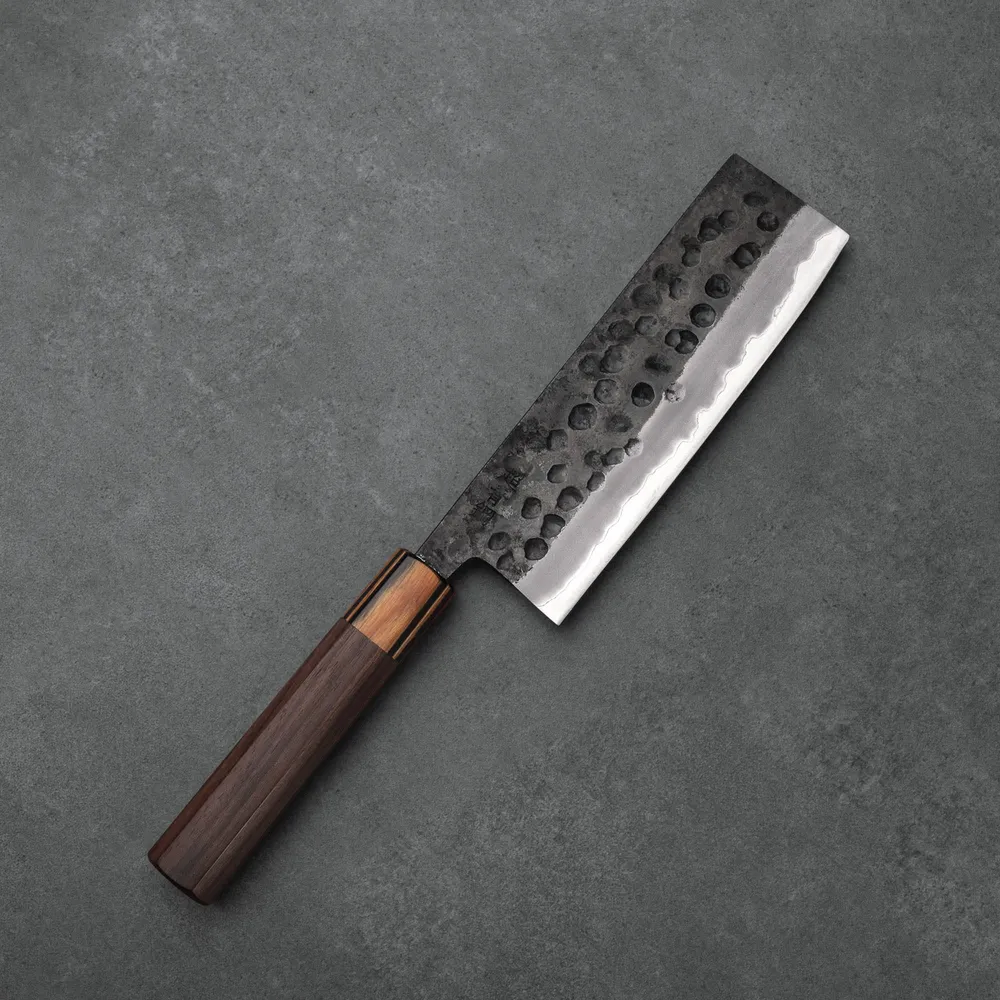 NAKIRI - Aogami Super - Kalapált - Dió - 165 mm