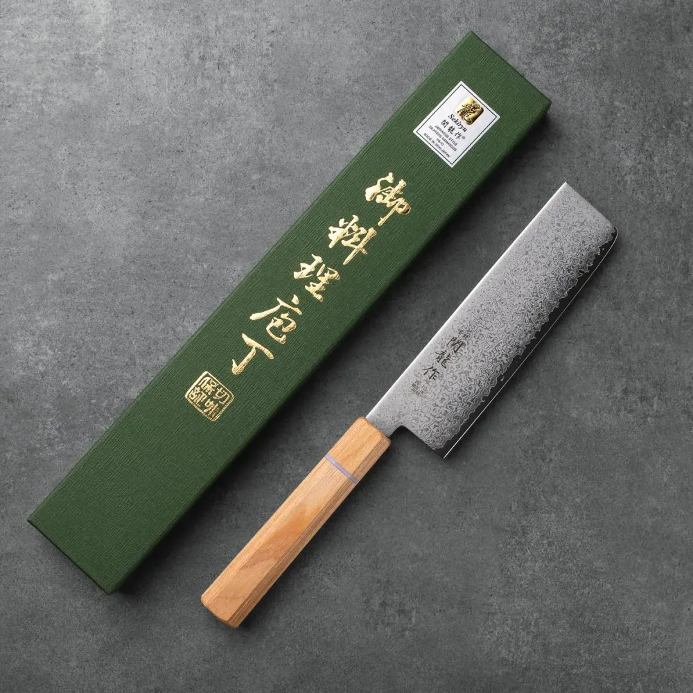NAKIRI - Damaszk, polírozott - VG10 - 175mm