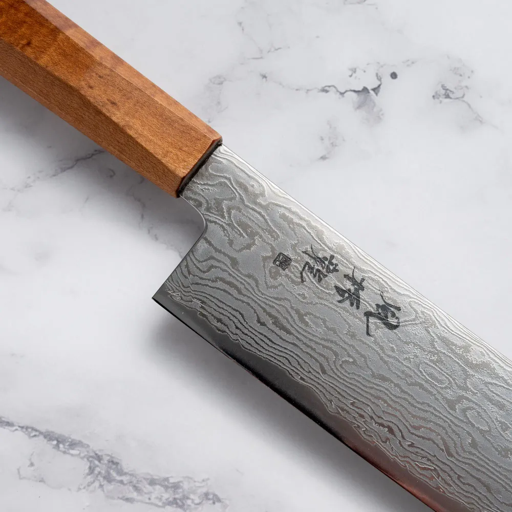 Ryusen - Fukakuryu Wa széria - ATS314 63 réteg damaszk - NAKIRI - 155mm