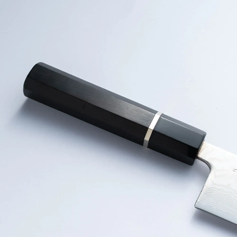SAKAI KIKUMORI - SLD SANTOKU 180 mm ébenfa markolat.