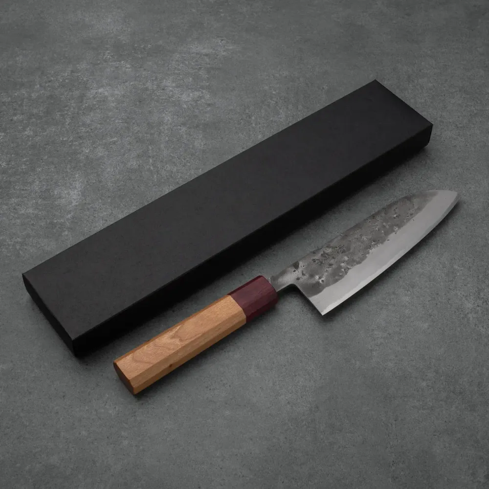 SANTOKU - Nashiji sorozat - Cseresznyefa - Blue 2 - 165mm