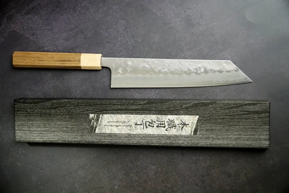 Takahashikusu - Ginsan - Kiritsuke Gyuto - 210mm