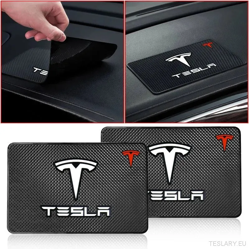 PVC anti-csúszás szőnyeg Tesla 3 Y S X-hez logóval