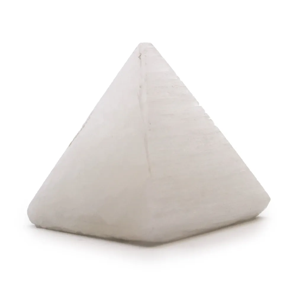 Szelenit kristály piramis 5 cm