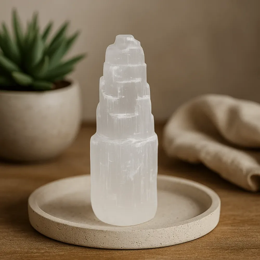 Szelénit kristálytorony – 15 cm