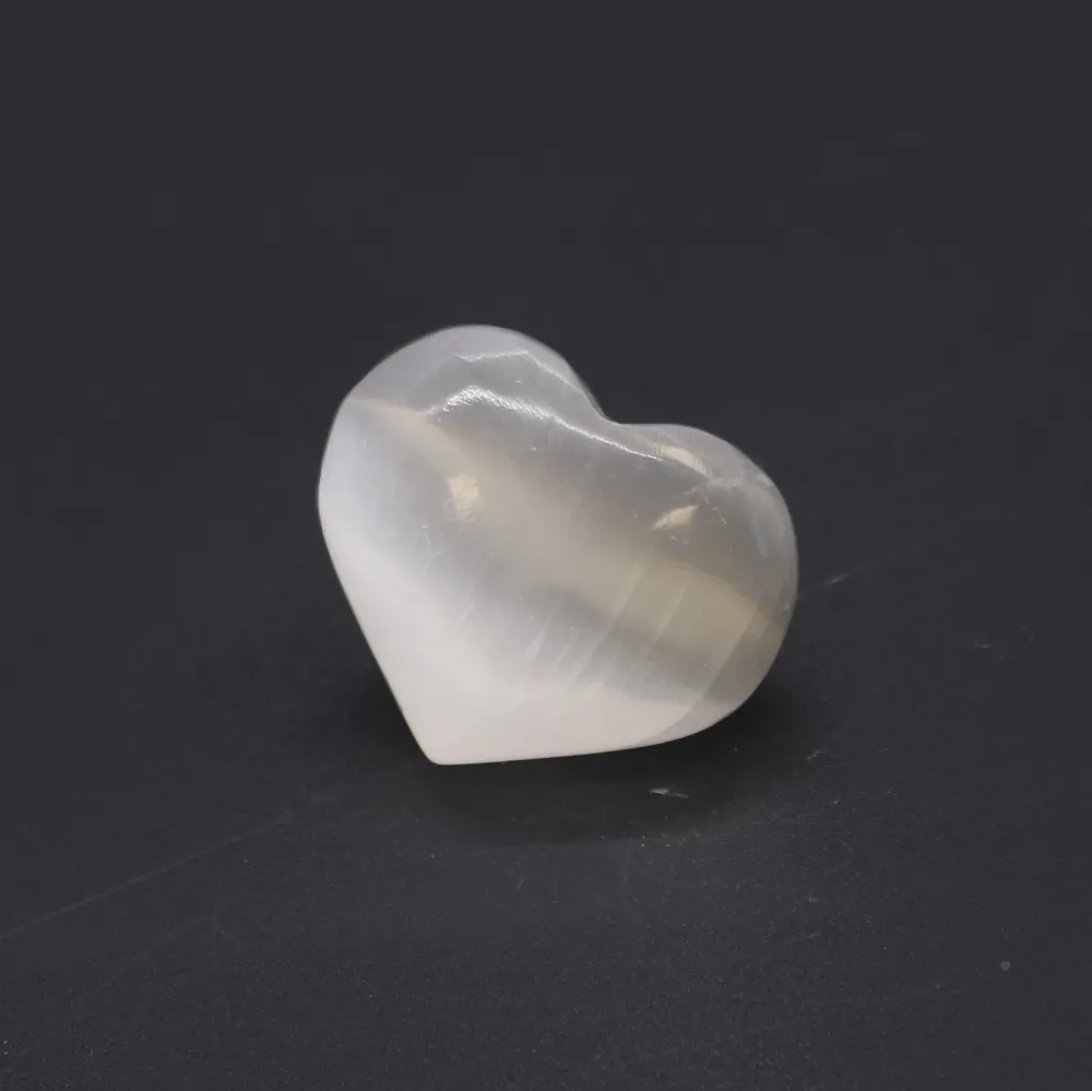 Szelénit szív kristály 3-4 cm