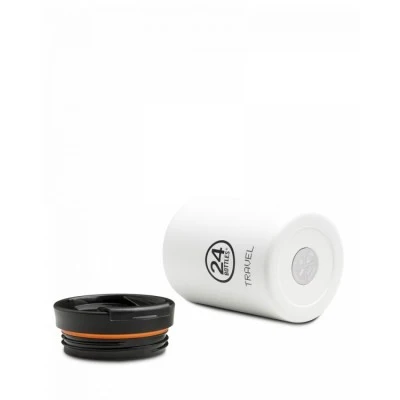 24Bottles Travel Tumbler 350ml, ice white