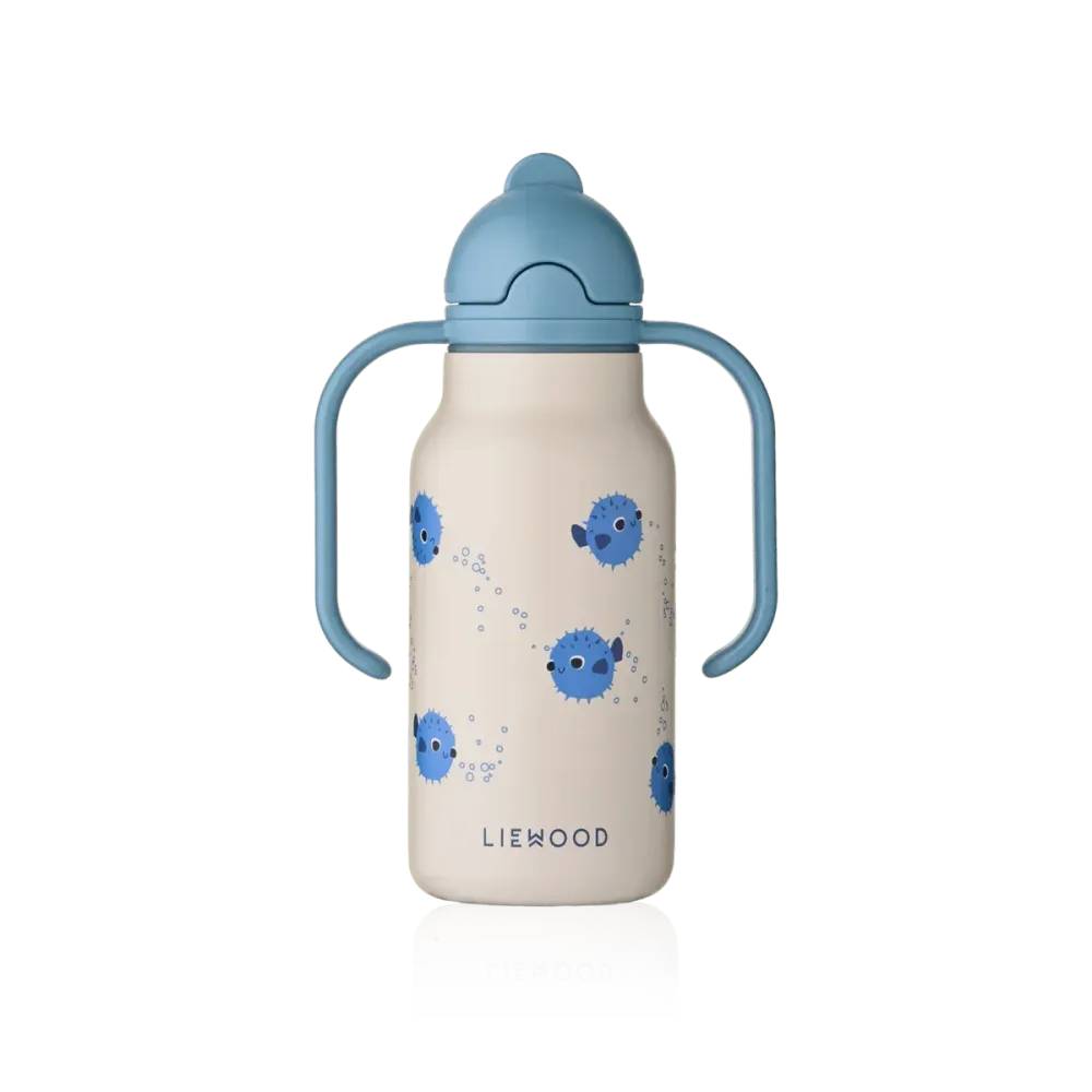 Liewood Kimmie Kulacs 250 ml - Pufferfish / Sandy