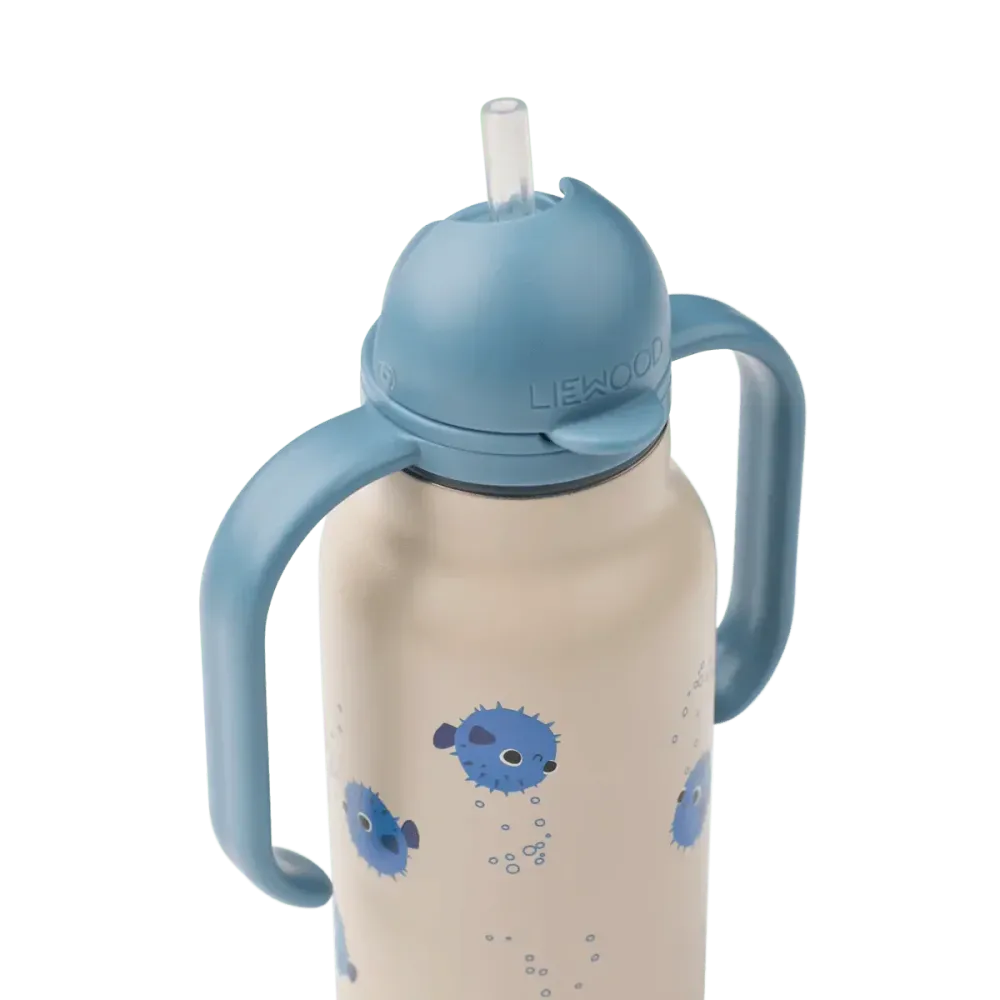 Liewood Kimmie Kulacs 250 ml - Pufferfish / Sandy