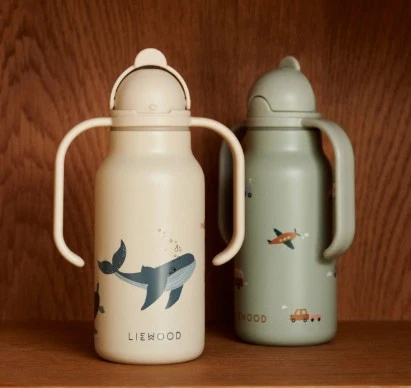 Liewood Kimmie Kulacs 250 ml - Sea creature / Sandy