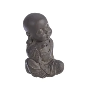 CALM BUDDHA szürke kerti dekoráció