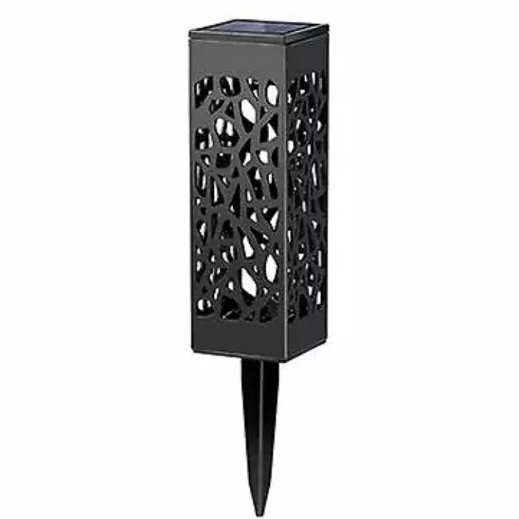 Vivimall napelemes LED lámpa, lámpás típusú, kerti, 28,5 cm magasság, 0,2W teljesítmény, 1,2V, 600mAh, meleg fehér