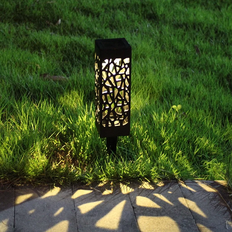 Vivimall napelemes LED lámpa, lámpás típusú, kerti, 28,5 cm magasság, 0,2W teljesítmény, 1,2V, 600mAh, meleg fehér
