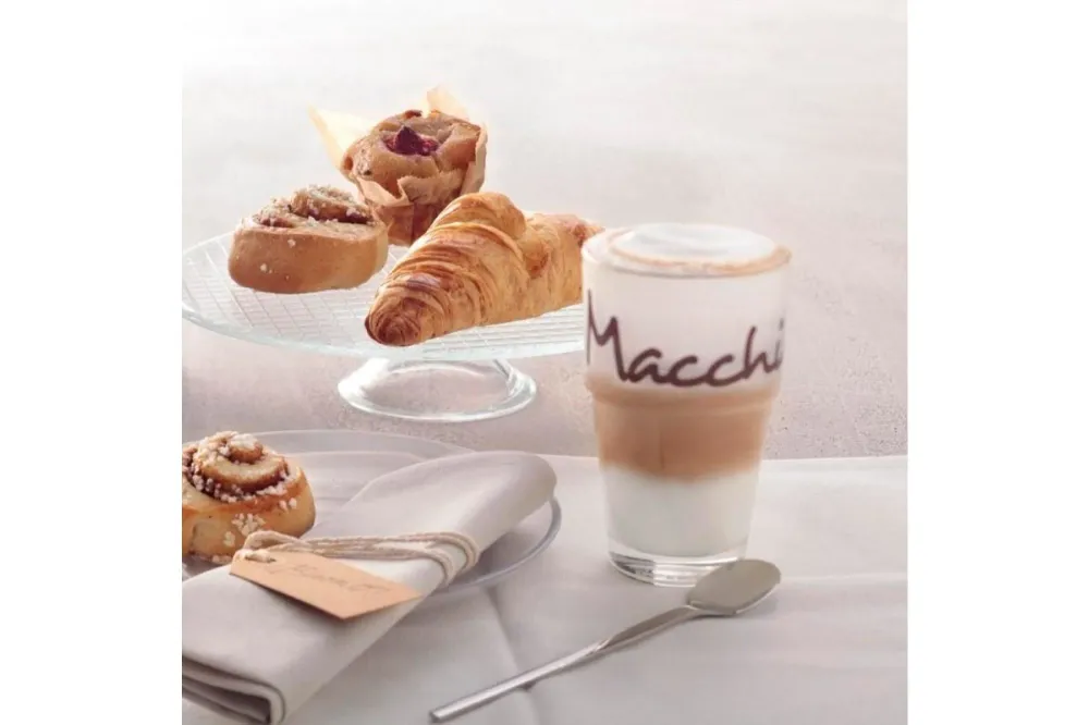 LEONARDO SOLO pohár latte macchiatós 410ml szatin-barna