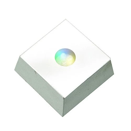 LED világító állvány négyzet alakú kristályhoz