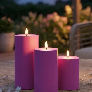 LED kültéri lámpa csomag Magenta