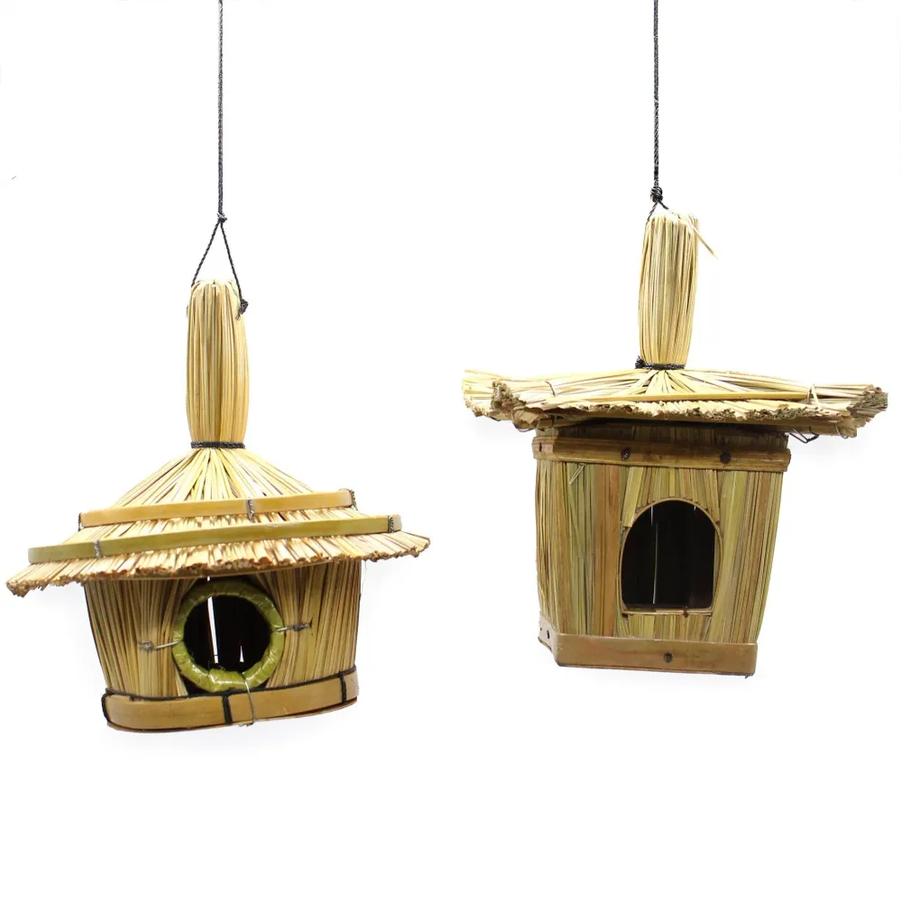Bird Box tengeri fű kicsi kerek 17x17cm