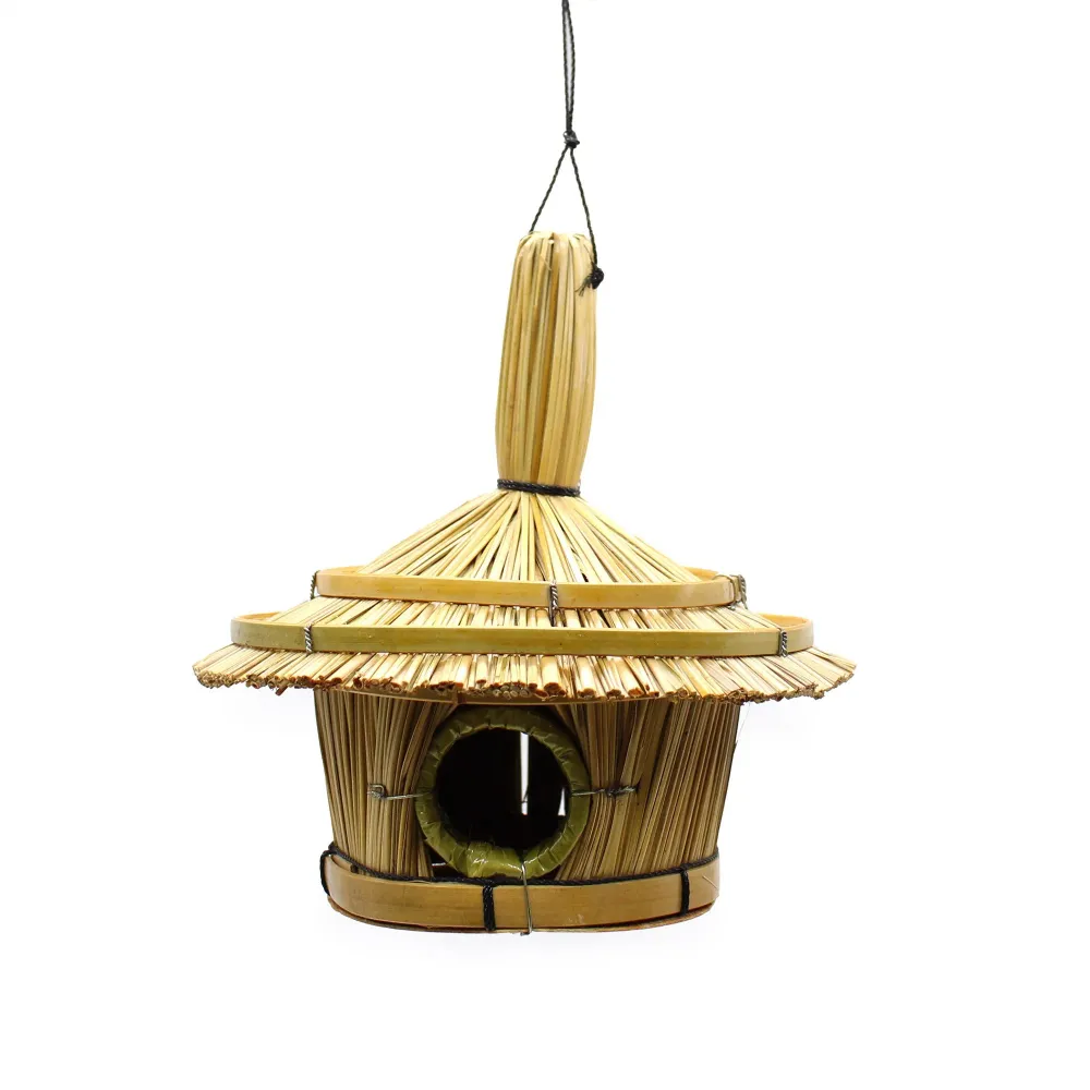 Bird Box tengeri fű kicsi kerek 17x17cm