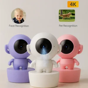 A6 WiFi Smart Camera 4K – Babaőr, Háziállat- és Otthonfelügyeleti Okos Kamera