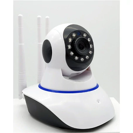 WiFi Smart HD távoli vezérlésű éjjellátó IP kamera, forgatható fejjel, ONVIF P2P