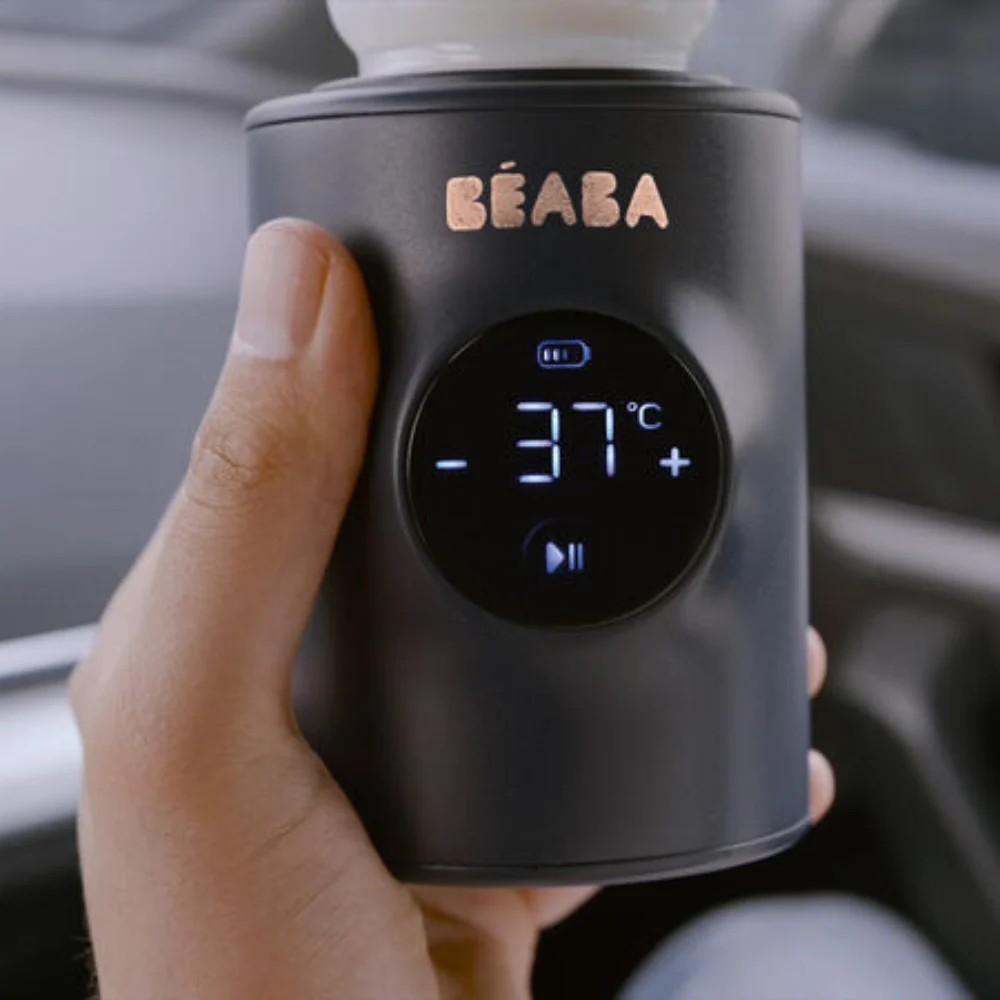 Beaba Milk Nomád éjszakai kék palackmelegítő