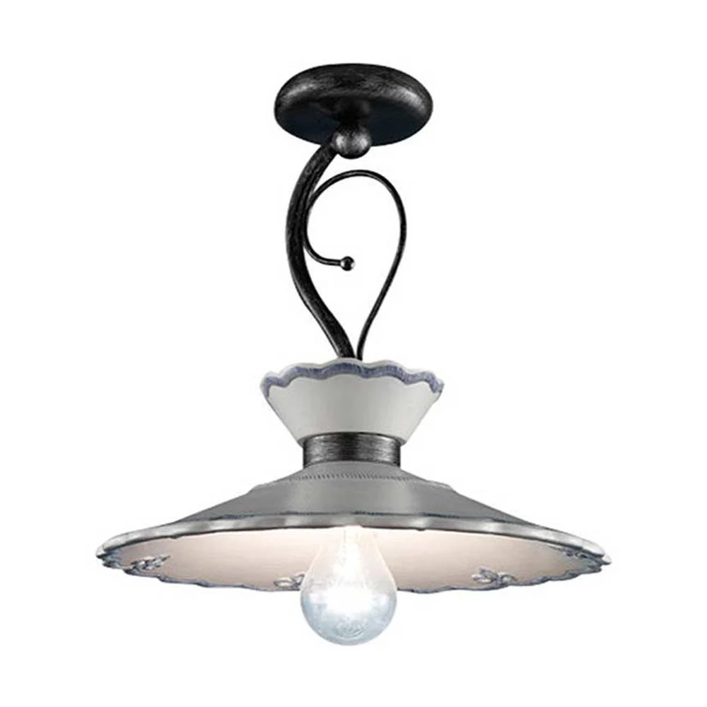 FERROLUCE CLASSIC Ravenna kerámia mennyezeti lámpa Ø 44 cm E27