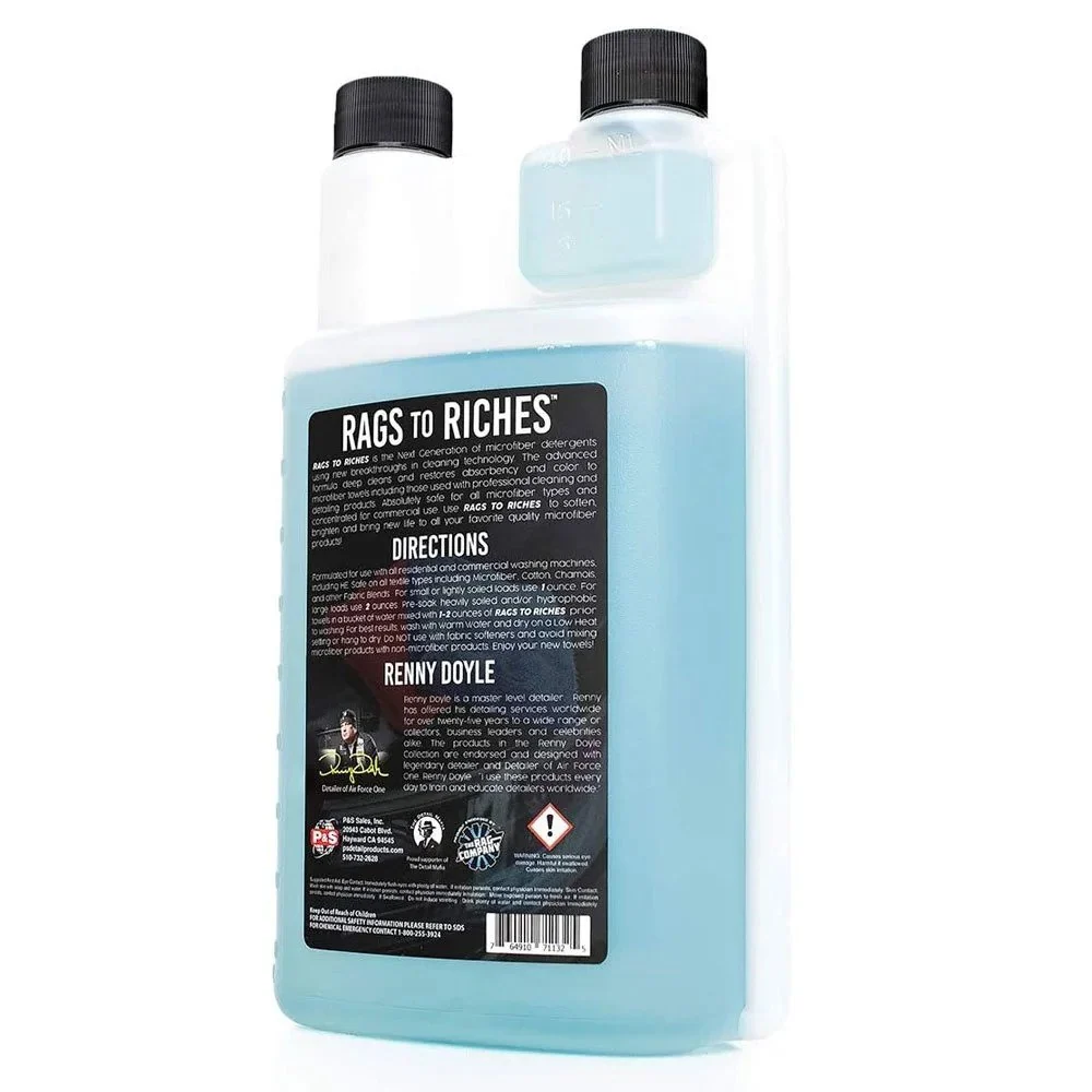Mikroszálas mosószer P&S Rags to Riches, 946 ml
