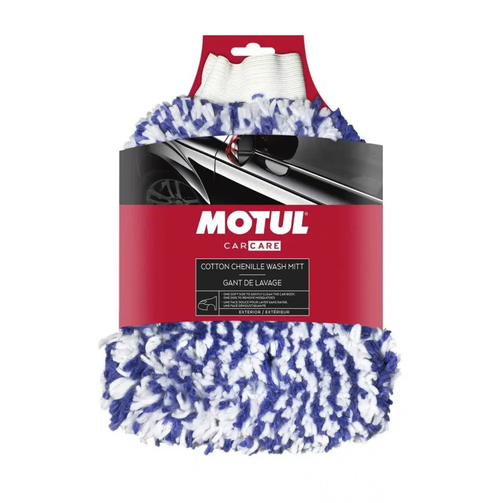 Chenille mikroszálas mosókesztyű Motul