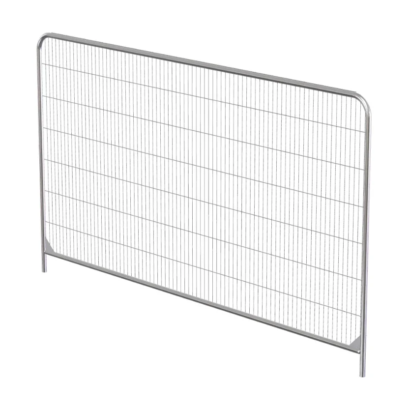 Lekerekített tetejű Mobilkerítés panel