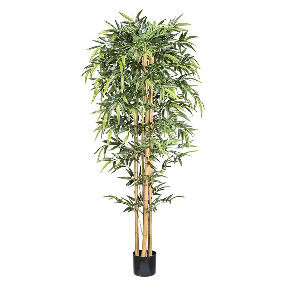 BAMBOO zöld mű bambusz 210 cm